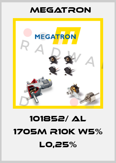 101852/ AL 1705M R10K W5% L0,25% Megatron