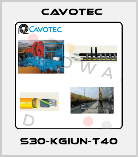 S30-KGIUN-T40 Cavotec