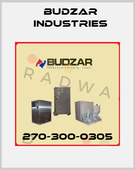 270-300-0305 Budzar industries
