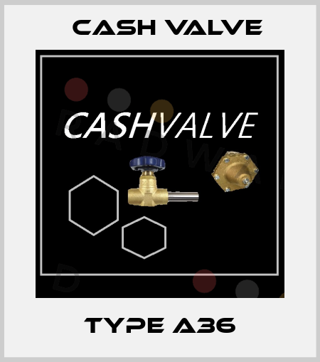 TYPE A36 Cash Valve