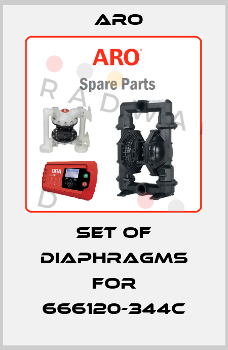 set of diaphragms for 666120-344C Aro