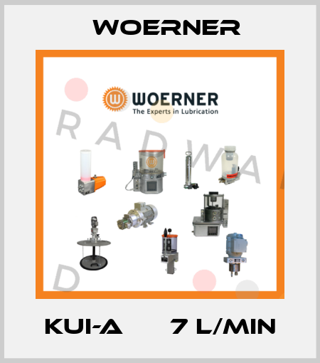 KUI-A      7 L/MIN Woerner
