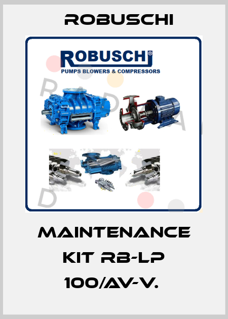 Maintenance Kit RB-LP 100/AV-V.  Robuschi