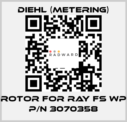 rotor for RAY FS WP p/n 3070358 Diehl (Metering)