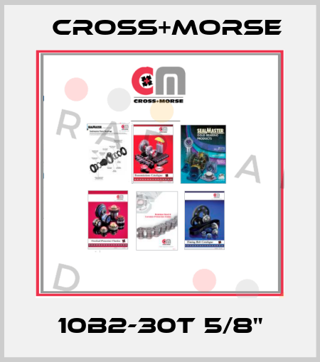 10B2-30T 5/8" Cross+Morse