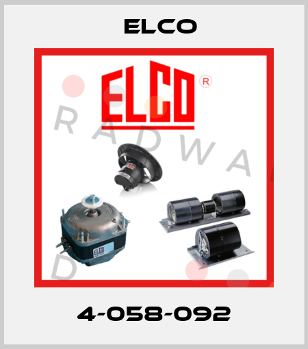 4-058-092 Elco