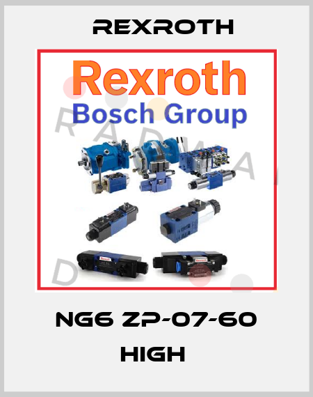 NG6 ZP-07-60 HIGH  Rexroth