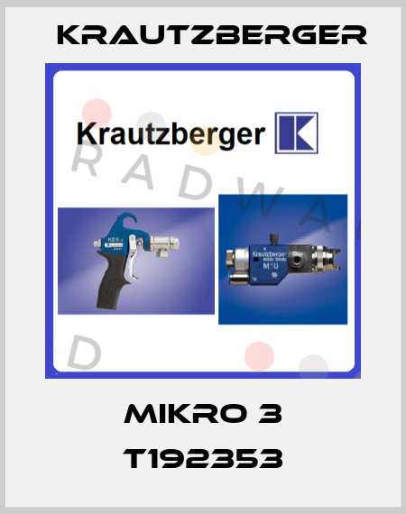 Mikro 3 T192353 Krautzberger
