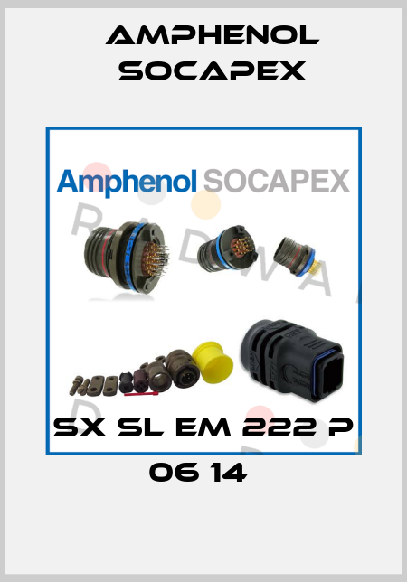SX SL EM 222 P 06 14  Amphenol Socapex