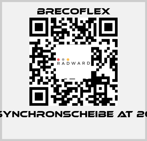 SYNCHRONSCHEIBE AT 20  Brecoflex