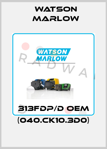 313FDP/D OEM (040.CK10.3D0) Watson Marlow