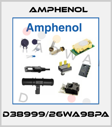 D38999/26WA98PA Amphenol