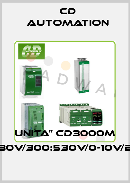 UNITA" CD3000M 1PH/45A/400V/480V/300:530V/0-10V/BF04/EF/HB/UL/IM CD AUTOMATION