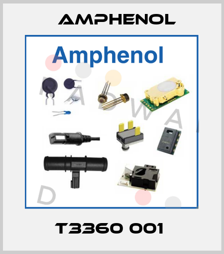 T3360 001  Amphenol
