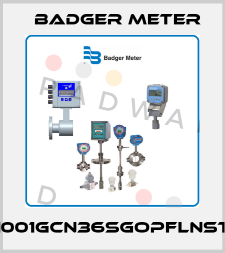 1001GCN36SGOPFLNST Badger Meter