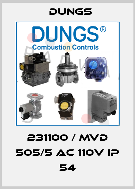 231100 / MVD 505/5 AC 110V IP 54 Dungs