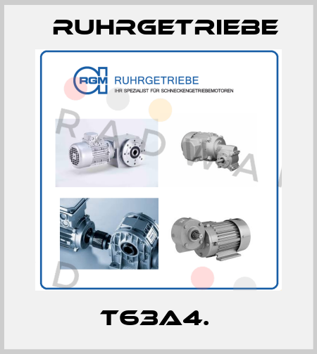 T63A4.  Ruhrgetriebe