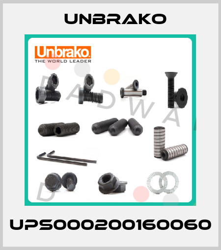 UPS000200160060 Unbrako