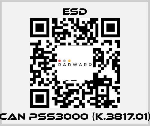CAN PSS3000 (K.3817.01) ESD