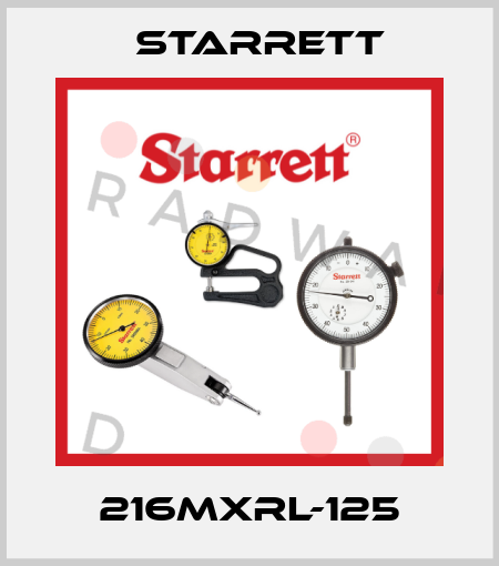 216MXRL-125 Starrett