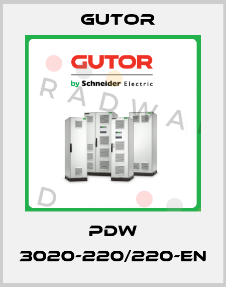 PDW 3020-220/220-EN Gutor