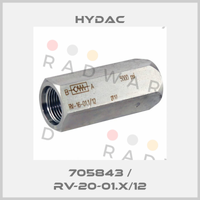 705843 / RV-20-01.X/12 Hydac