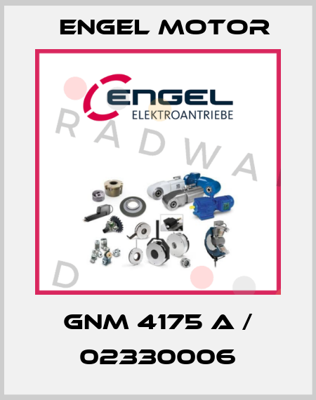 GNM 4175 A / 02330006 Engel Motor
