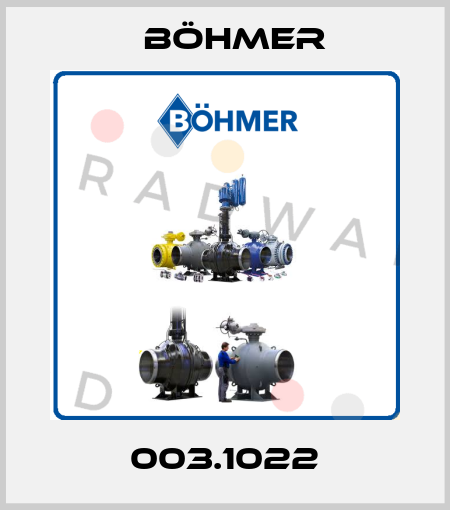 003.1022 Böhmer