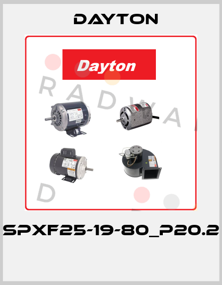 SPXF25-19-80_P20.2  DAYTON
