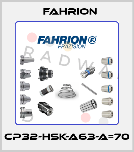 CP32-HSK-A63-A=70 Fahrion