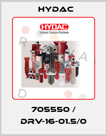 705550 / DRV-16-01.5/0 Hydac