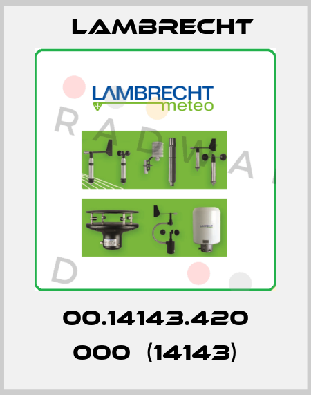 00.14143.420 000  (14143) Lambrecht