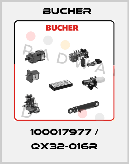 100017977 / QX32-016R Bucher