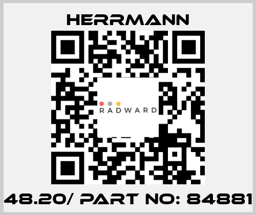 48.20/ part no: 84881 Herrmann