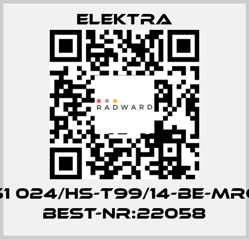 S1 024/HS-T99/14-BE-MRG  Best-Nr:22058 ELEKTRA
