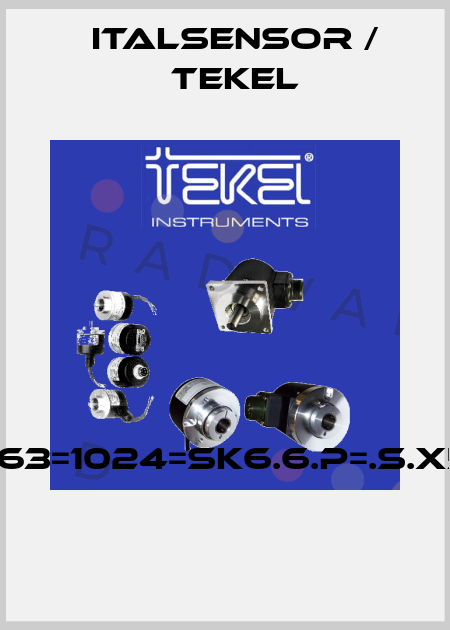 TK263=1024=SK6.6.P=.S.X507   Italsensor / Tekel