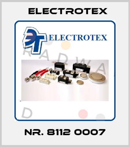 Nr. 8112 0007 Electrotex