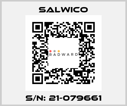 S/N: 21-079661 Salwico