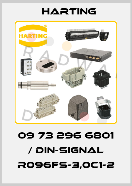 09 73 296 6801 / DIN-Signal R096FS-3,0C1-2 Harting