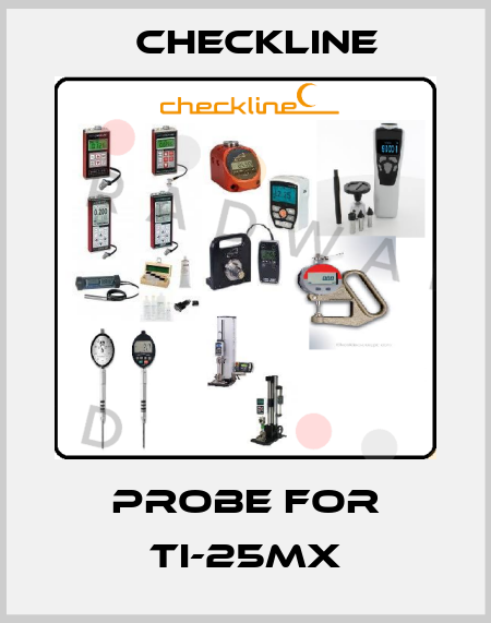 probe for TI-25MX Checkline