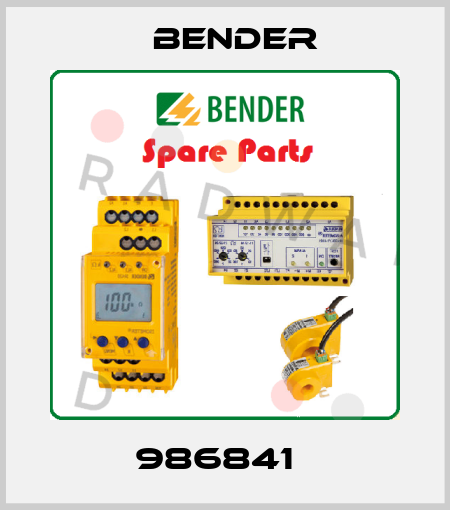 986841   Bender