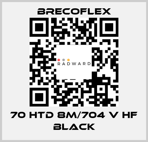 70 HTD 8M/704 V HF Black Brecoflex