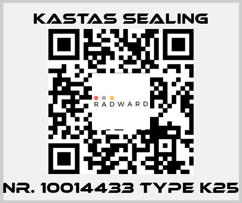 Nr. 10014433 Type K25 Kastas Sealing