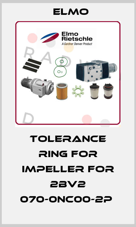 Tolerance ring for impeller for 2BV2 070-0NC00-2P  Elmo