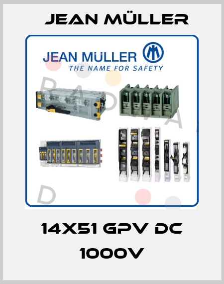 14x51 gPV DC 1000V Jean Müller