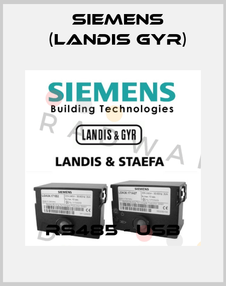 RS485 - USB Siemens (Landis Gyr)