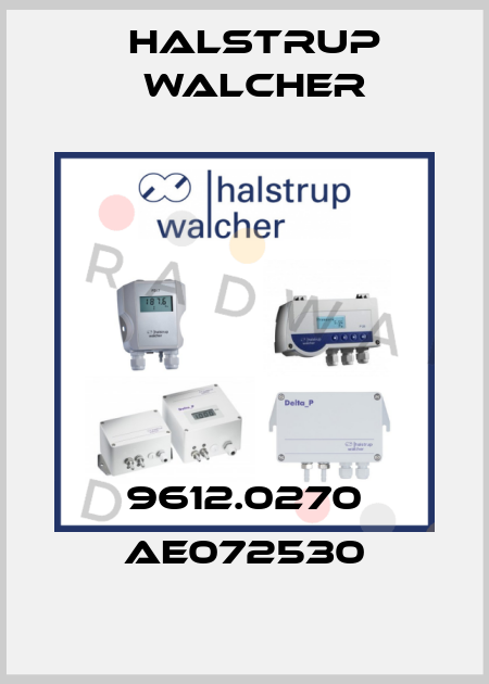 9612.0270 AE072530 Halstrup Walcher