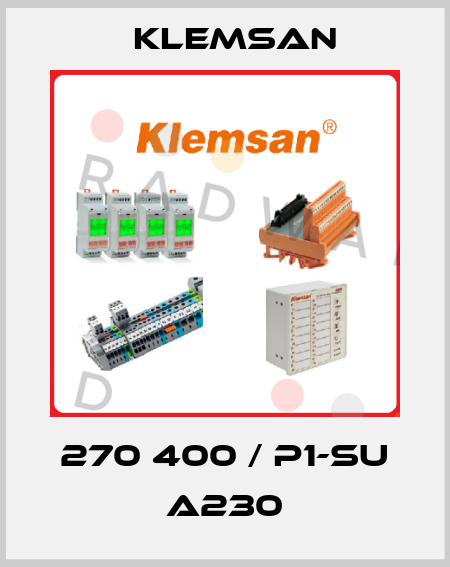 270 400 / P1-SU A230 Klemsan