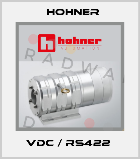 VDC / RS422  Hohner
