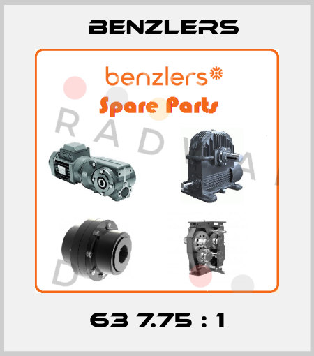 63 7.75 : 1 Benzlers